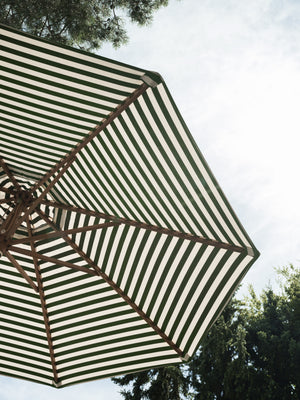 Fritz Hansen Messina parasol Ø300 cm Light Apricot/Darkgreen