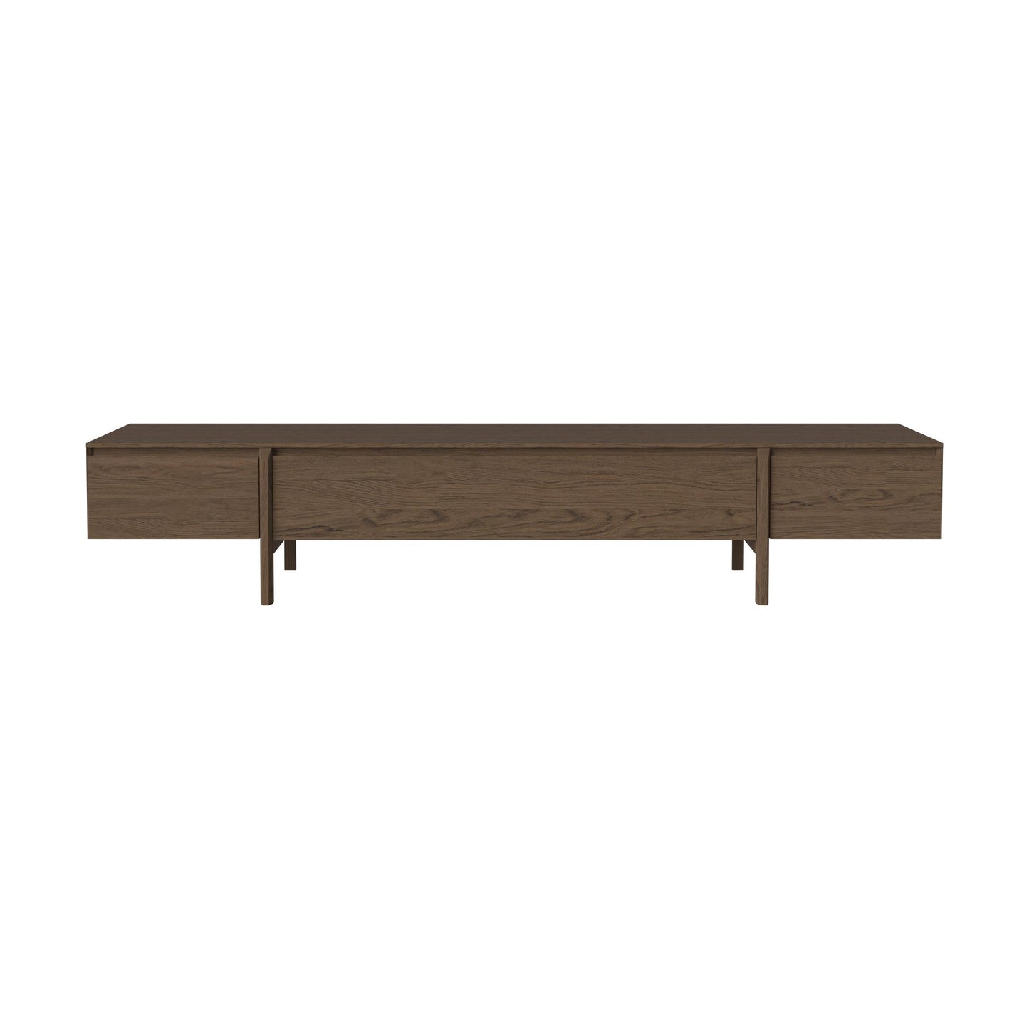 Bolia Daia Low dressoir met lades 240 cm donker geolied eiken