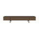 Bolia Daia Low dressoir met lades 240 cm donker geolied eiken