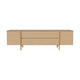 Bolia Daia dressoir met lades 240 cm geolied eiken