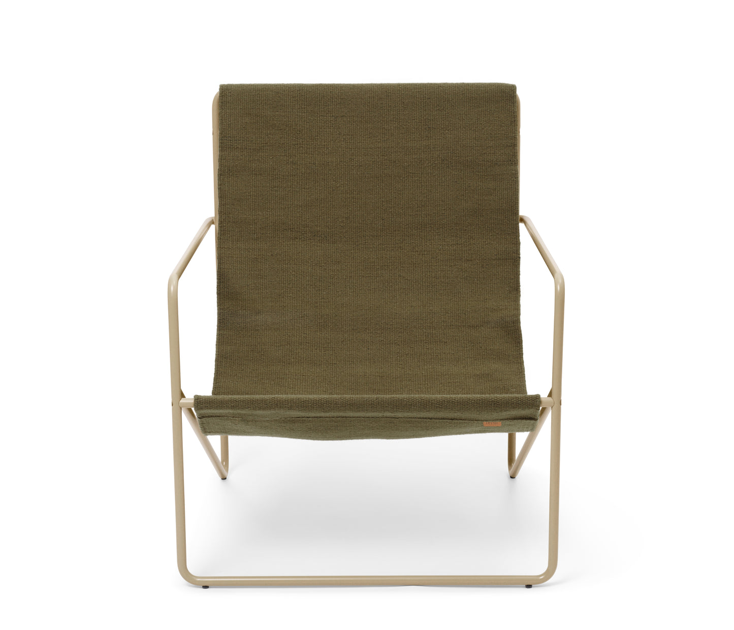 Ferm Living Desert loungestoel Olive/Cashmere