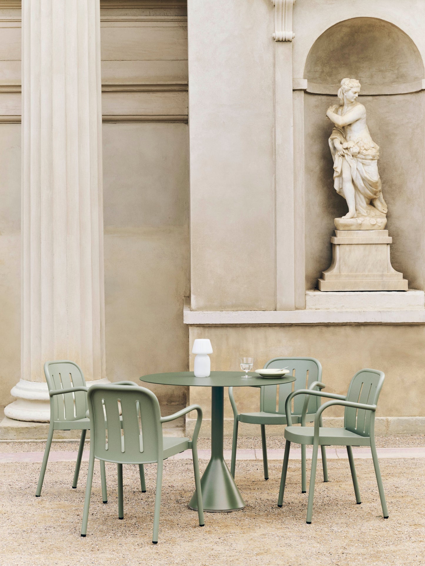 HAY Deville tuinstoel met arm Anthracite