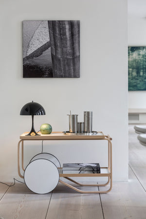 Louis Poulsen Panthella 250 Portable tafellamp Chrome Beige Opal