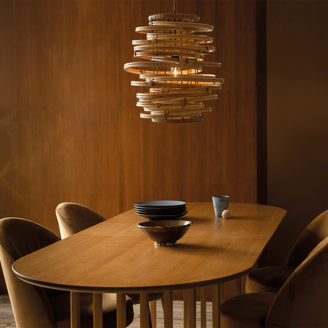 Dutchbone Barlet eettafel 200/240x90cm eiken