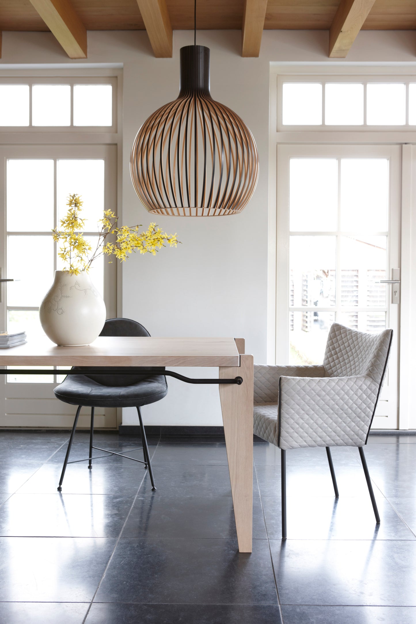 LABEL Vandenberg Mali armstoel Bruin