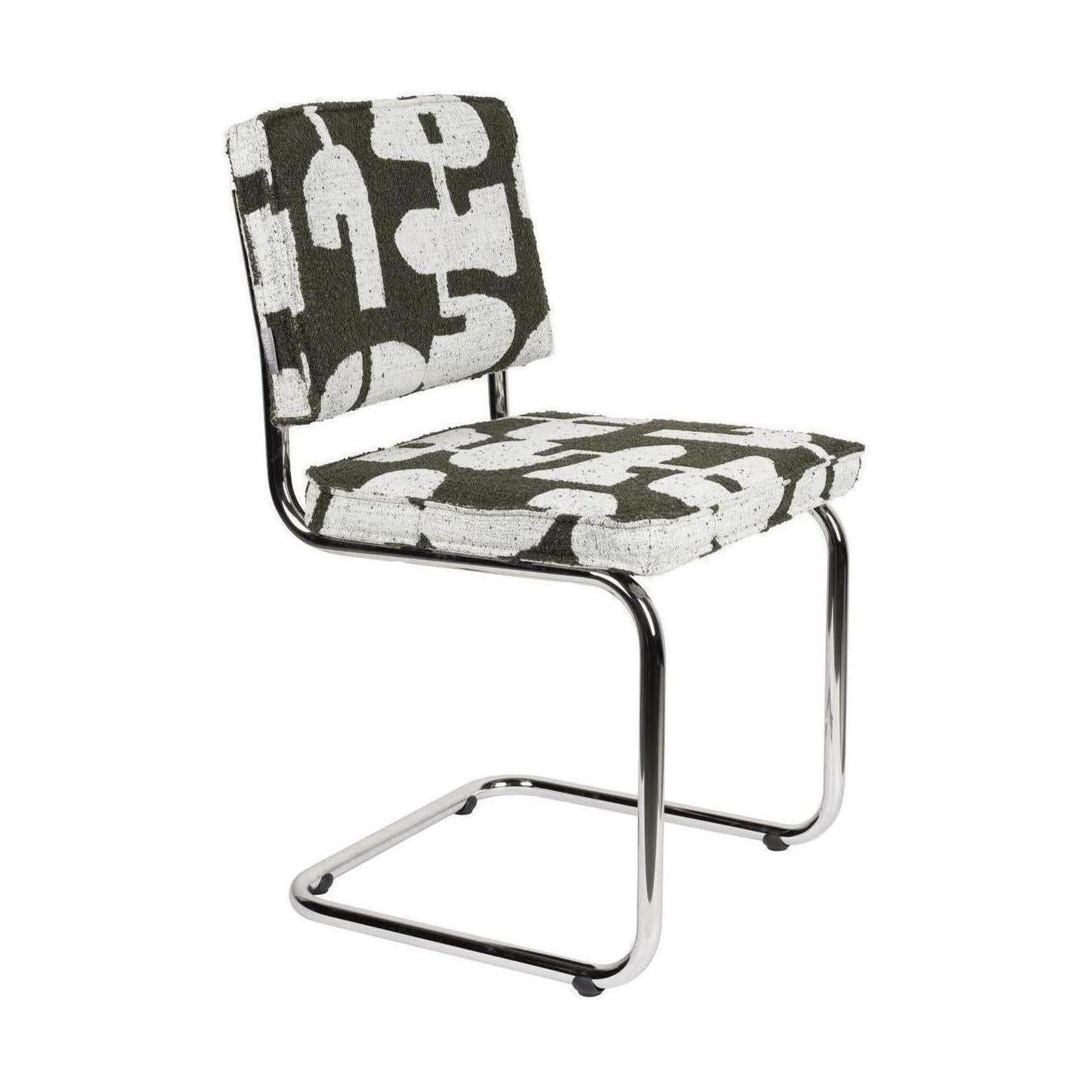 Zuiver Ridge Deco eetkamerstoel Green