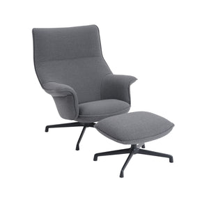 Muuto Doze high fauteuil Ocean 80 swivel anthracite black