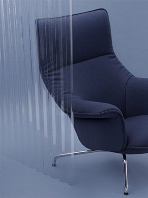 Muuto Doze high fauteuil Balder 782 vierpoot chrome