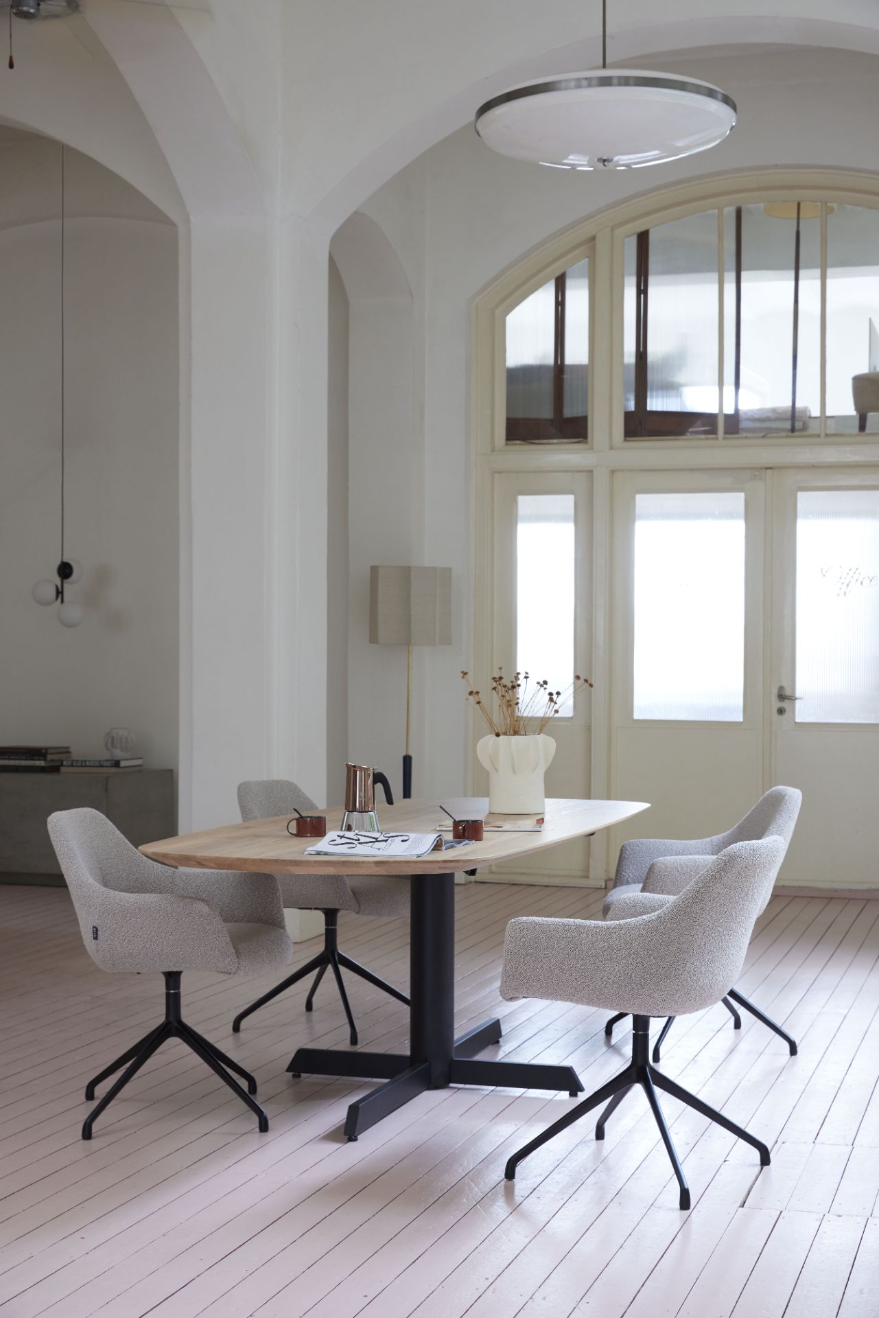Dyyk Oxx eettafel 180x100 cm Capsule eiken groove anodic brown
