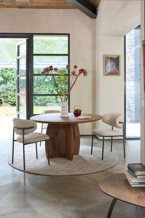 Dyyk Saba eetkamerstoel Lodge Blossom zwart