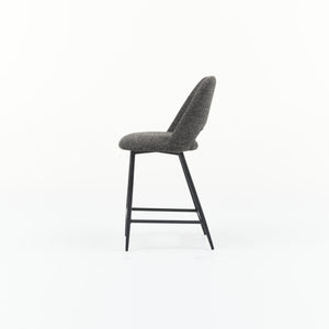 HelloChair HC53 Joku barkruk Sneak Antraciet vierpoot zwart