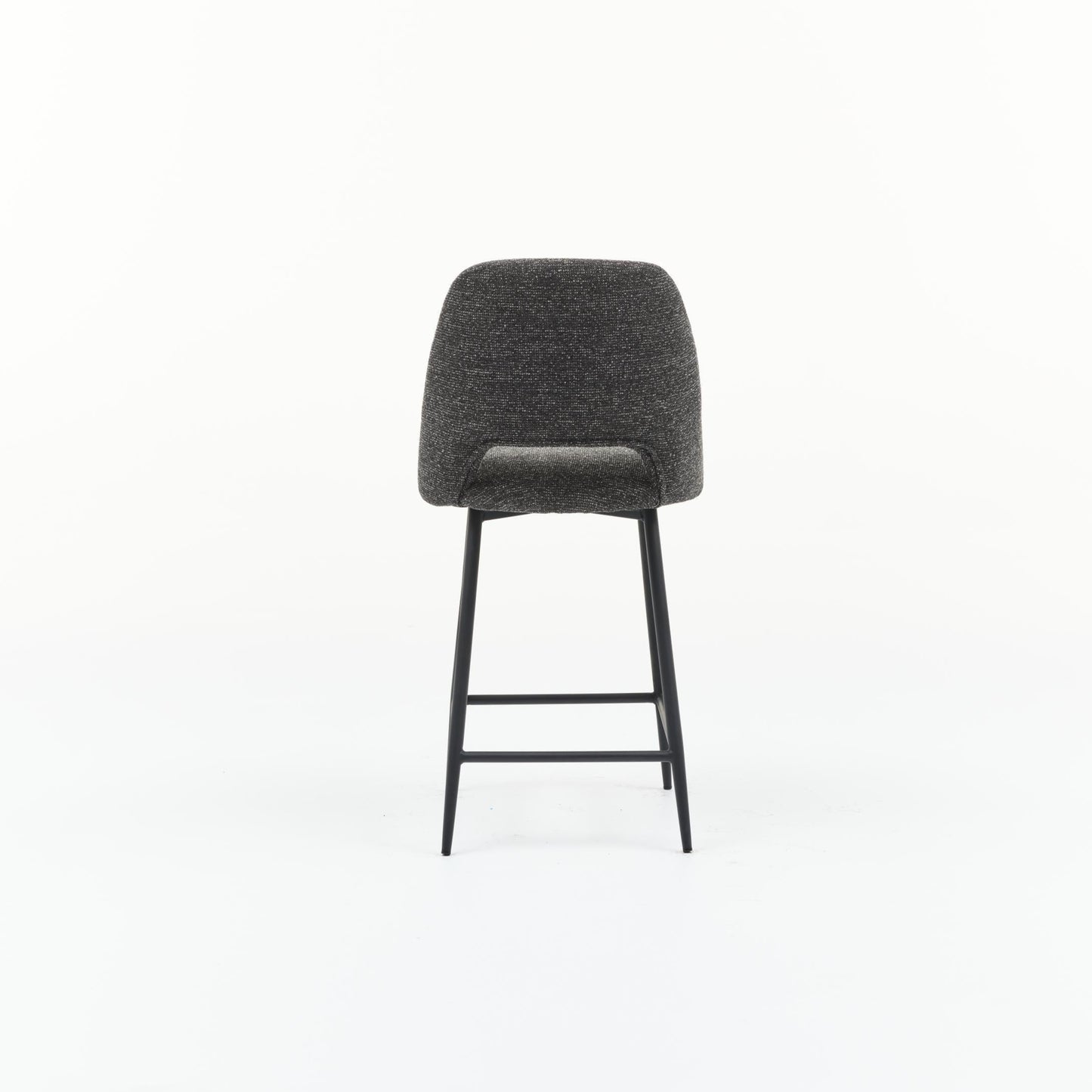 HelloChair HC53 Joku barkruk Sneak Antraciet vierpoot zwart
