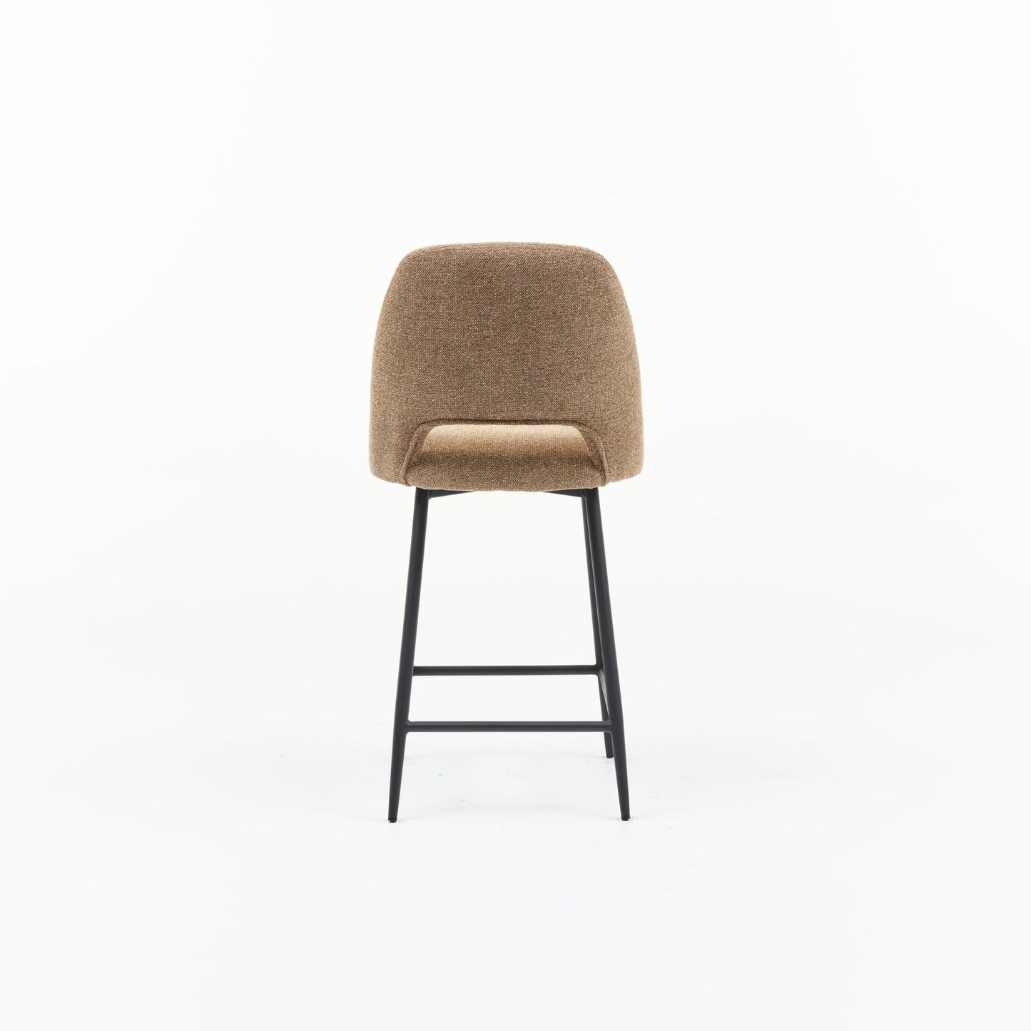 HelloChair HC53 Joku barkruk Sneak Caramel vierpoot zwart