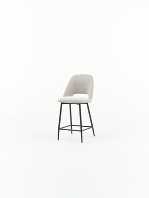 HelloChair HC53 Joku barkruk Sneak Naturel vierpoot zwart