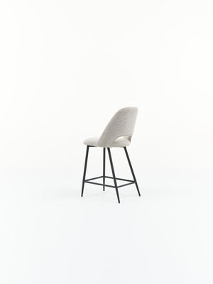 HelloChair HC53 Joku barkruk Sneak Naturel vierpoot zwart