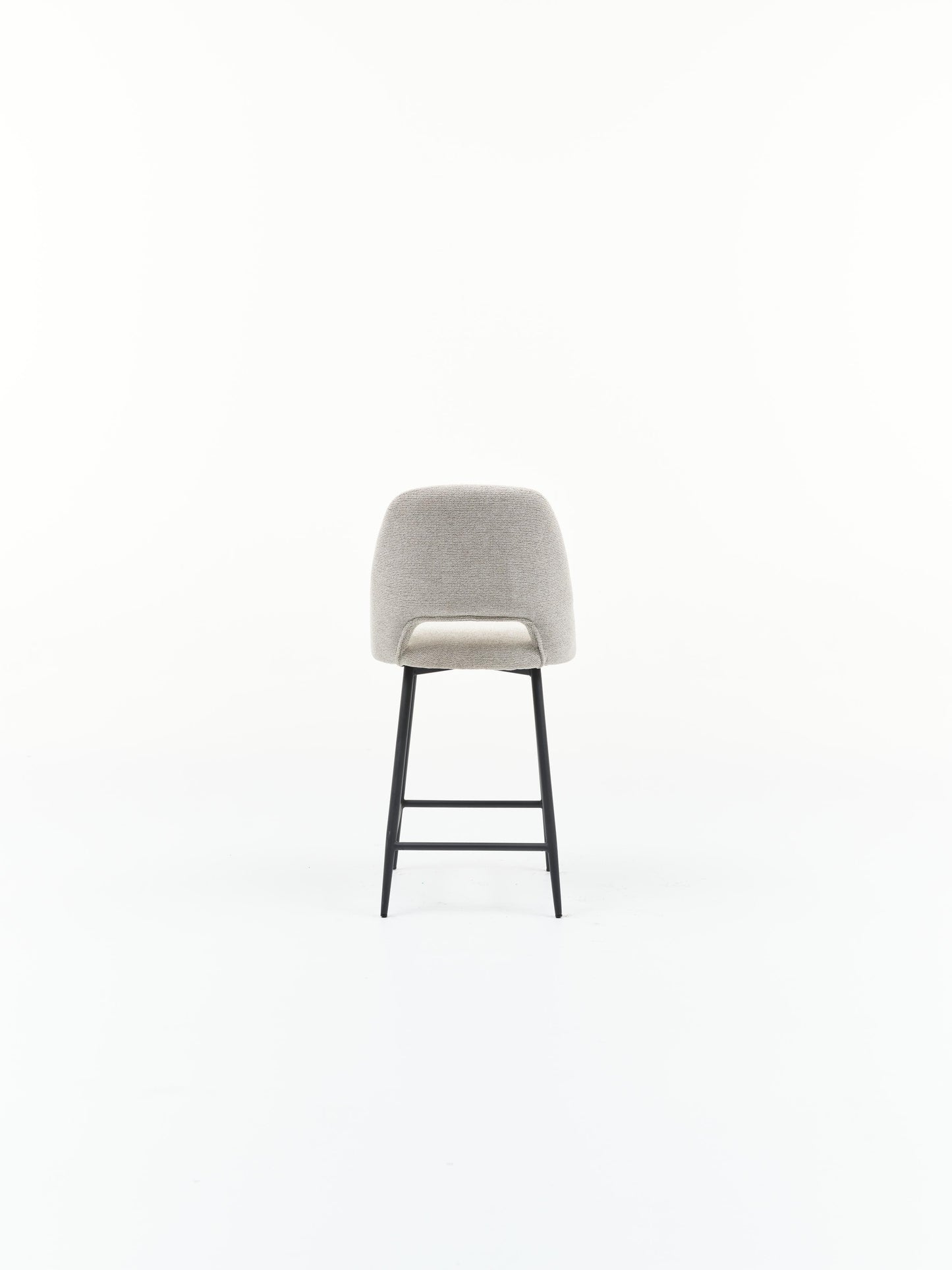 HelloChair HC53 Joku barkruk Sneak Naturel vierpoot zwart
