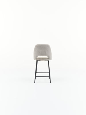 HelloChair HC53 Joku barkruk Sneak Naturel vierpoot zwart