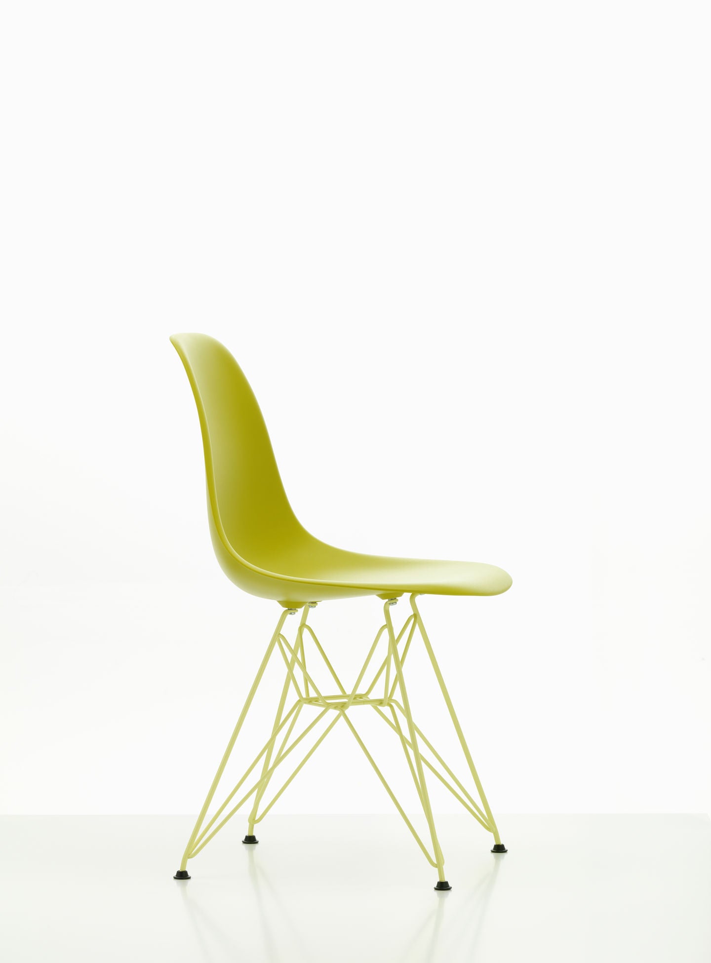 Vitra Eames DSR eetkamerstoel Mustard/Citron