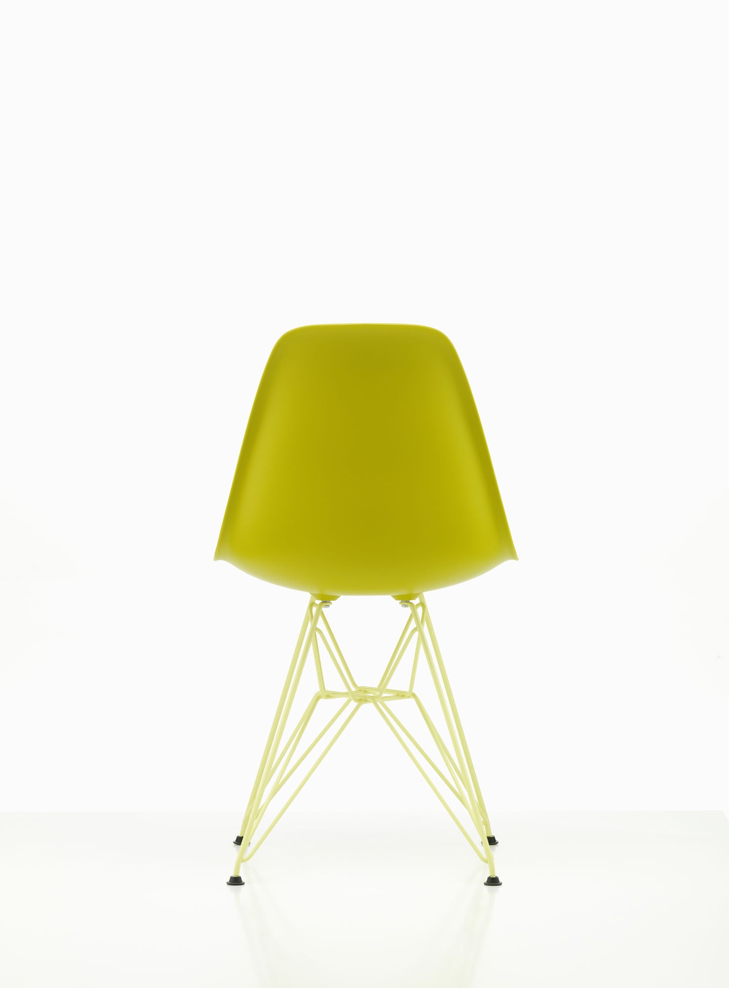 Vitra Eames DSR eetkamerstoel Mustard/Citron