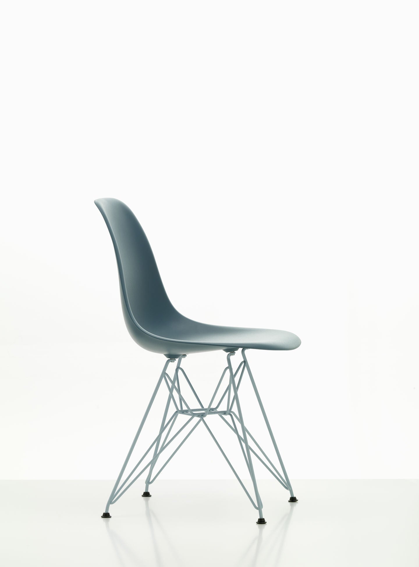 Vitra Eames DSR eetkamerstoel Sea Blue/Sky Blue