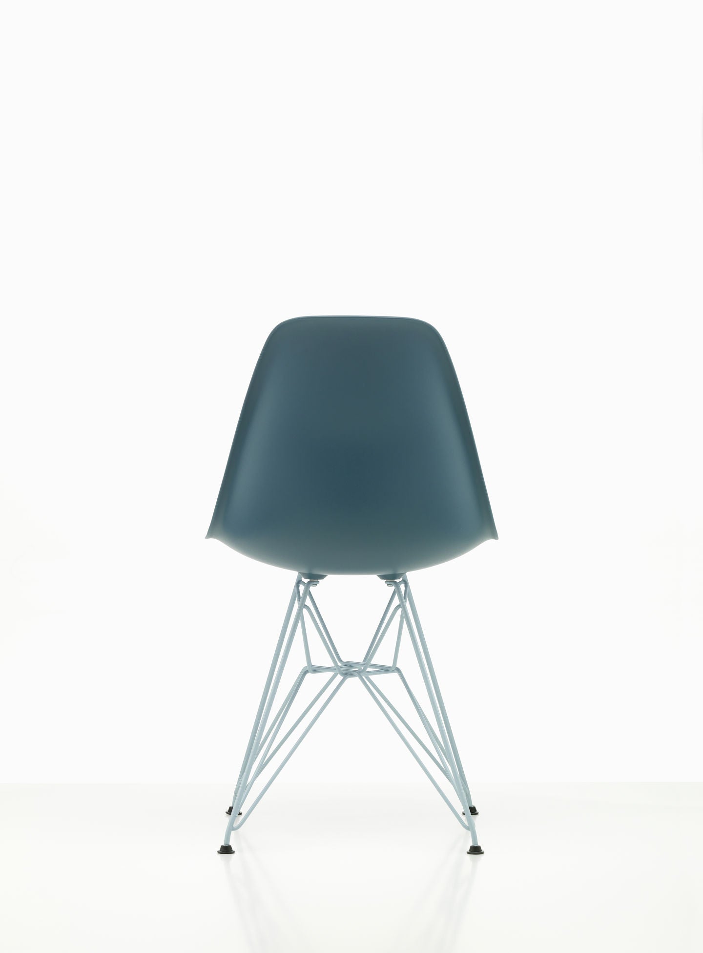 Vitra Eames DSR eetkamerstoel Sea Blue/Sky Blue