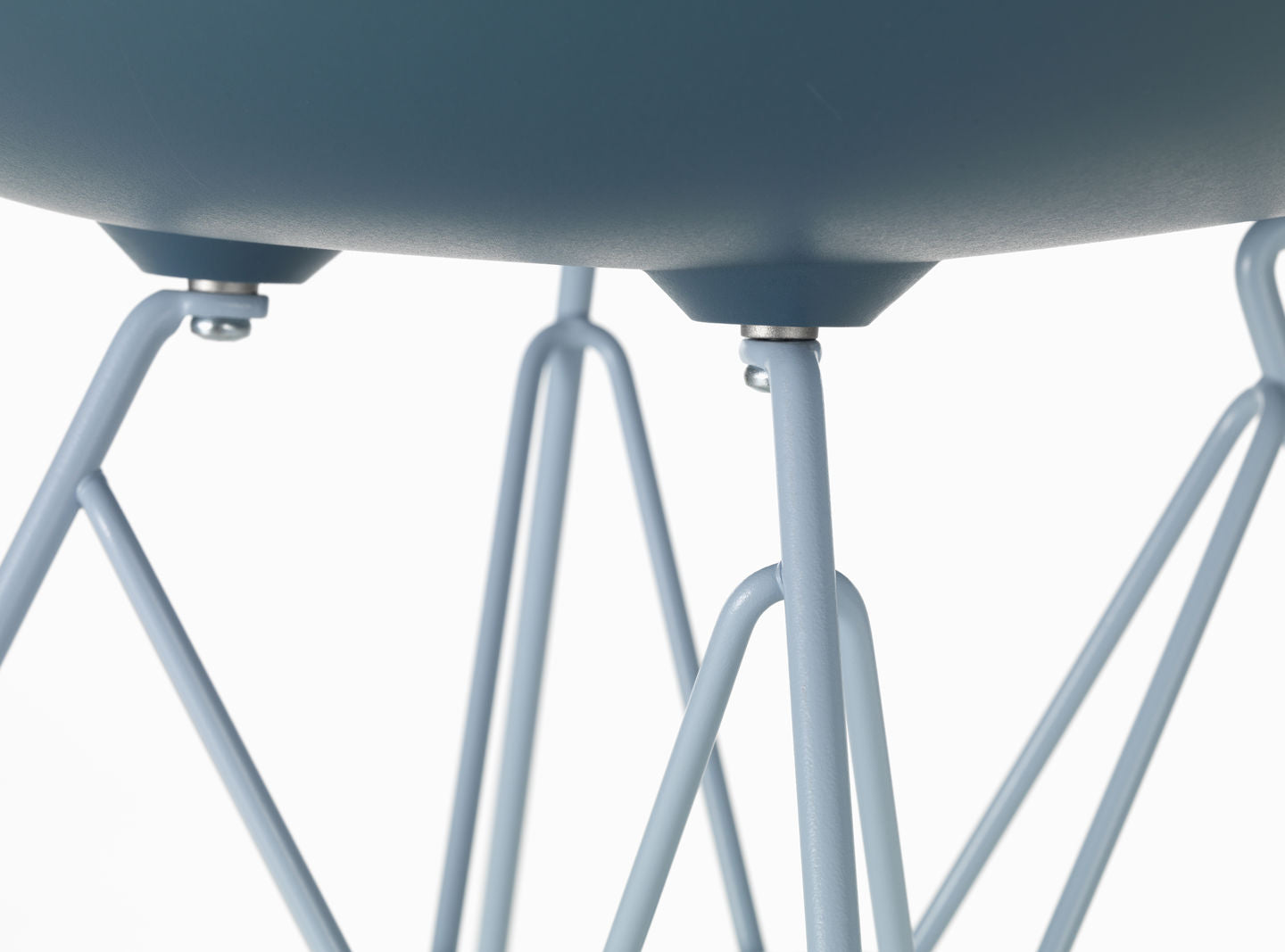 Vitra Eames DSR eetkamerstoel Sea Blue/Sky Blue