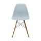 Vitra Eames DSW eetkamerstoel vast zitkussen Ice Grey esdoorn