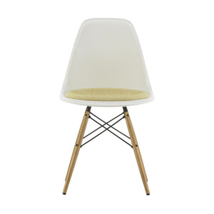 Vitra Eames DSW eetkamerstoel vast zitkussen Pebble esdoorn