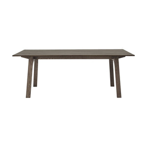 Muuto Earnest eettafel uitschuifbaar 205x100 cm donker geolied eiken