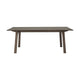 Muuto Earnest eettafel uitschuifbaar 205x100 cm donker geolied eiken