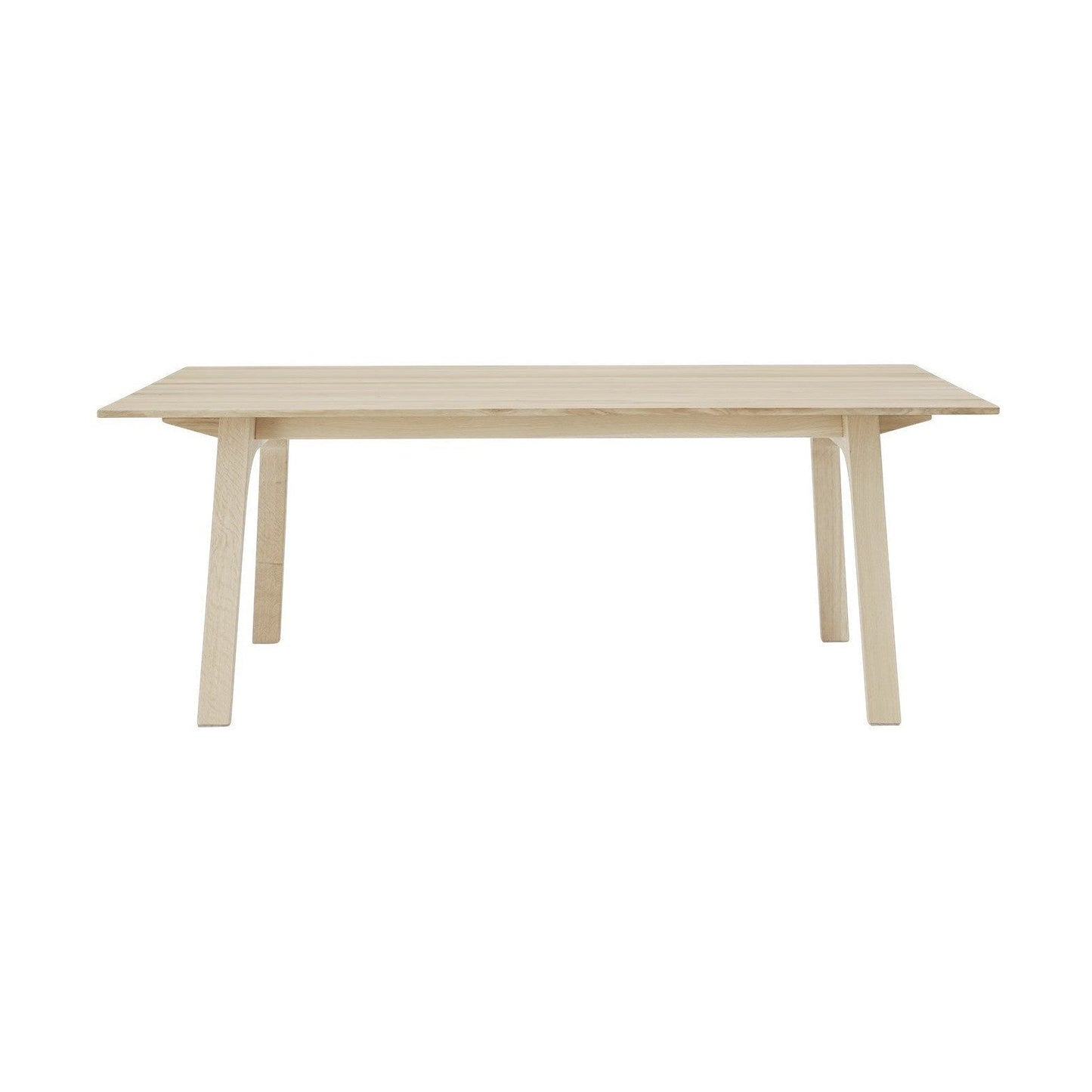 Muuto Earnest eettafel uitschuifbaar 205x100 cm geolied eiken