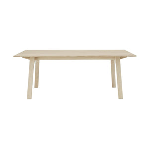 Muuto Earnest eettafel uitschuifbaar 205x100 cm geolied eiken