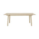 Muuto Earnest eettafel uitschuifbaar 205x100 cm geolied eiken