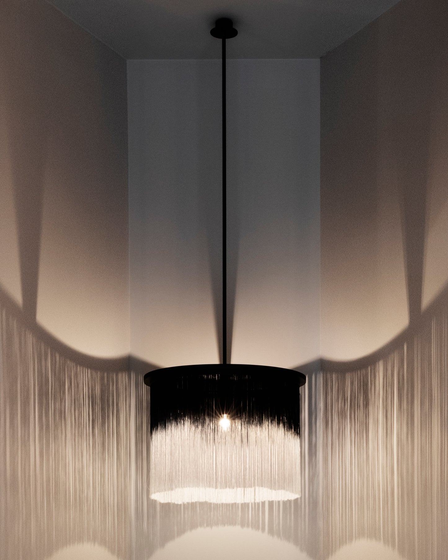 Serax Ann Demeulemeester Wong hanglamp Zwart