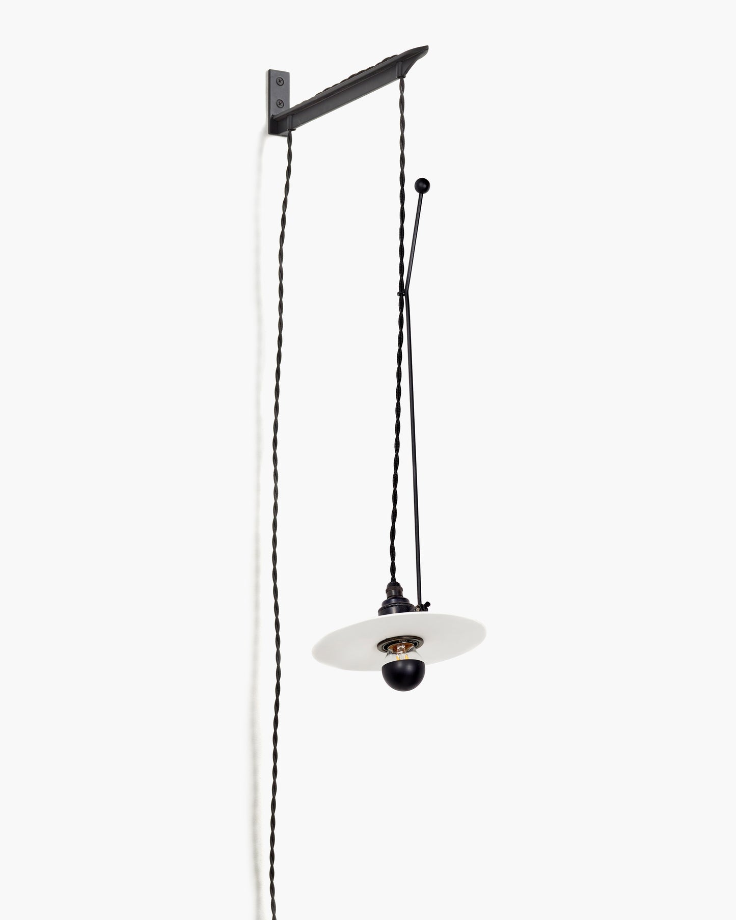 Serax Ann Demeulemeester Luna S2 wandlamp Zwart