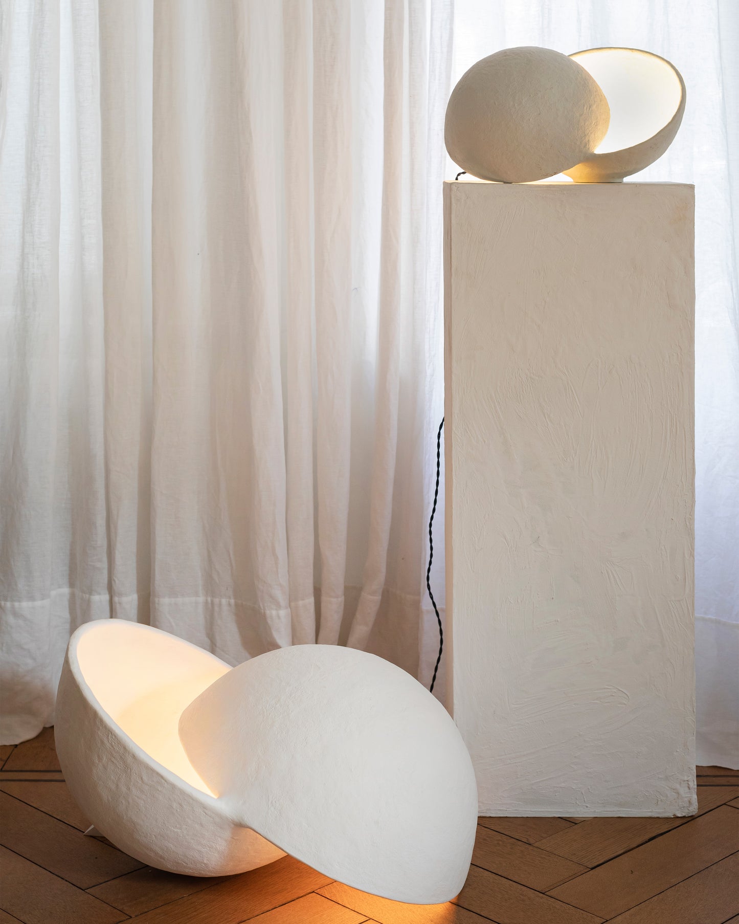 Serax Marie Michielssen Earth vloerlamp 05 large Wit