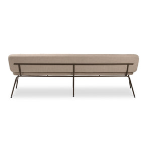 Dyyk Kobe eetkamerbank 160 cm zwart onderstel Glory Beige 05