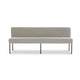 Dyyk Febe eetkamerbank 220 cm zwart onderstel Lodge 01