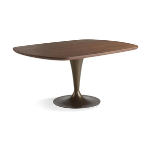 Dyyk Riva eettafel Eiken Tabacco Dark 160x100 cm