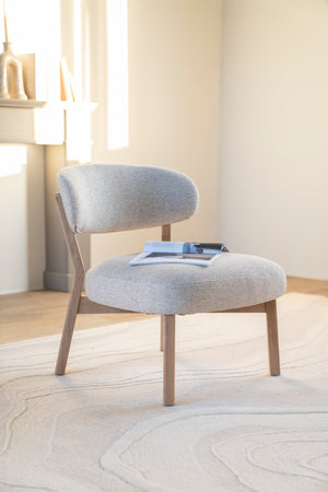 Eleonora Mikky fauteuil naturel Moon Taupe