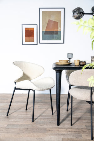 Eleonora Tess eetkamerstoel Beige