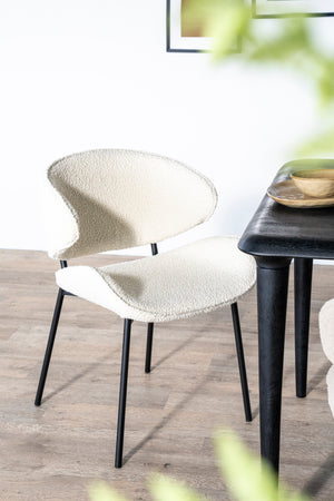 Eleonora Tess eetkamerstoel Beige