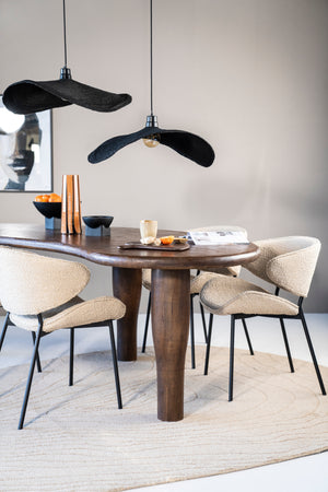 Eleonora Tess eetkamerstoel Bruin