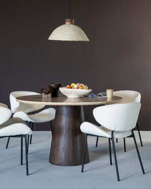 Eleonora Tess eetkamerstoel Beige