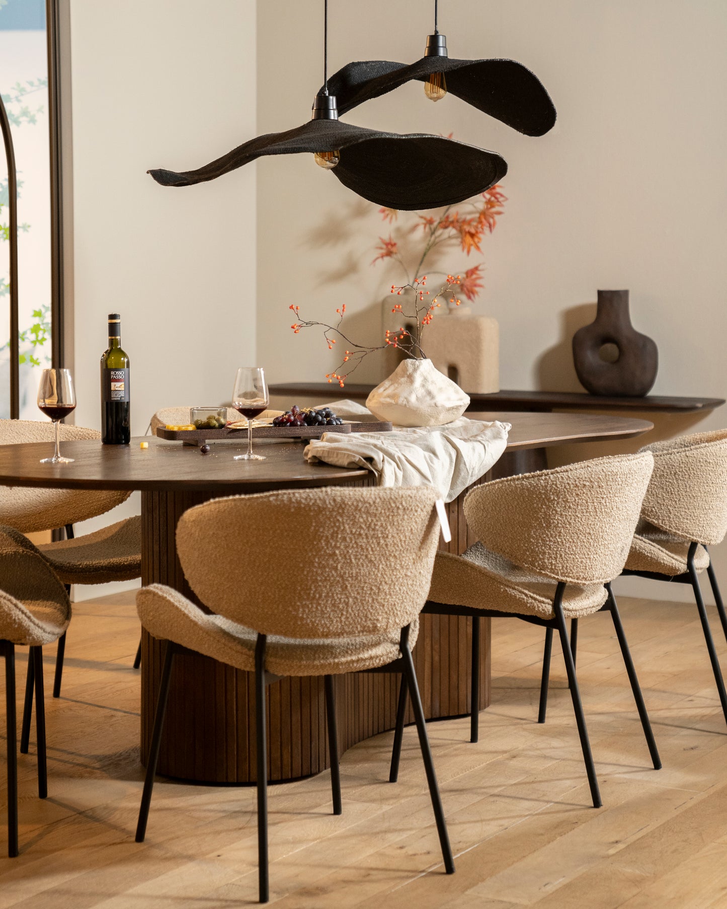 Eleonora Tess eetkamerstoel Beige