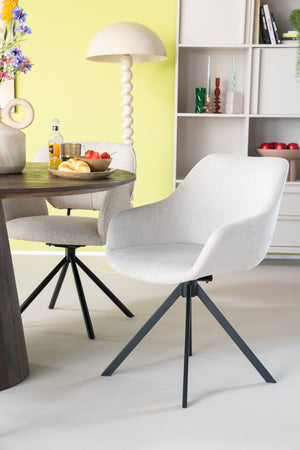 Eleonora Mamé eetkamerstoel Beige
