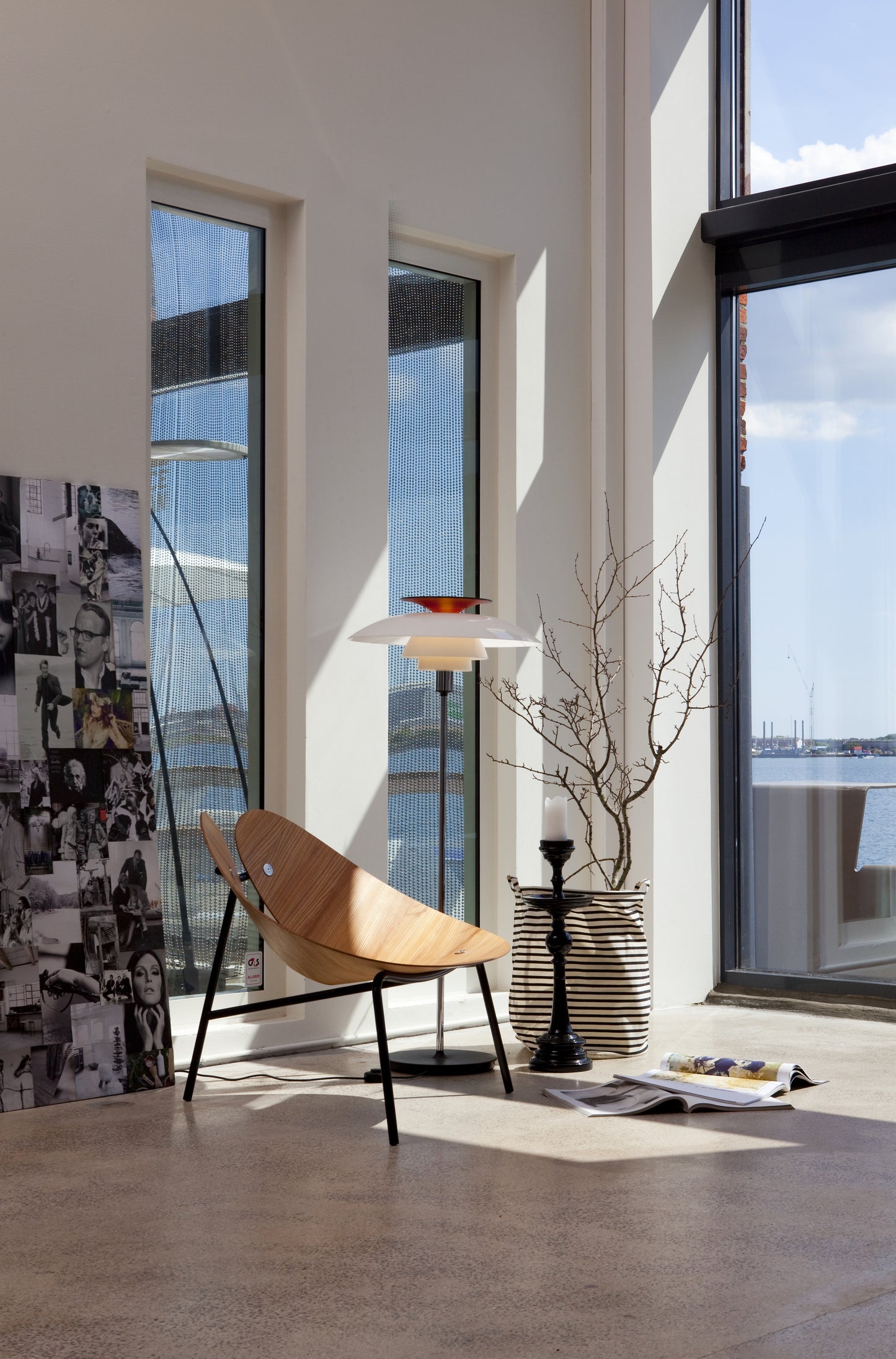 Louis Poulsen PH 80 vloerlamp Opal White