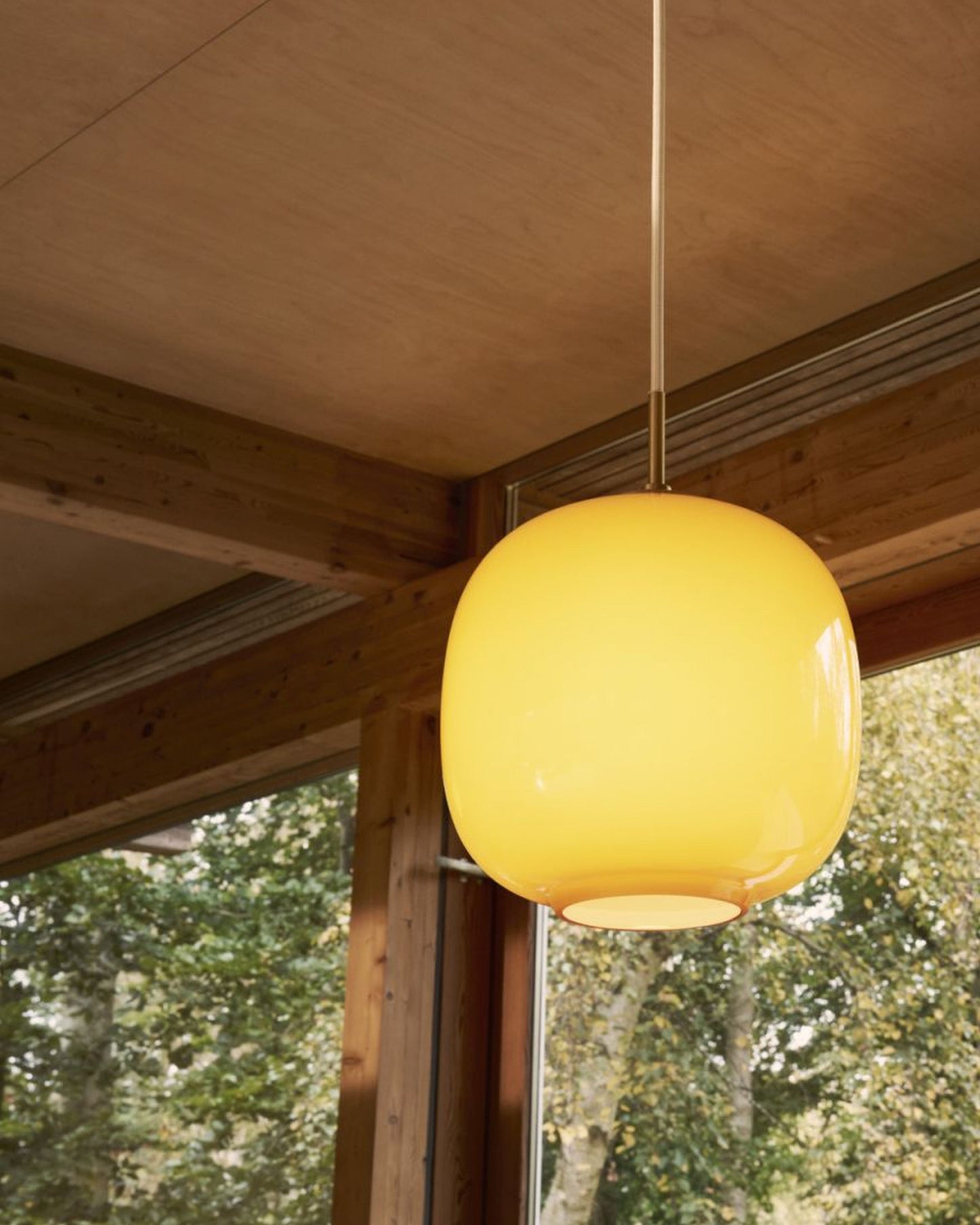 Louis Poulsen VL 45 Radiohus hanglamp Ø25 cm Brass/Glossy Pale Rose