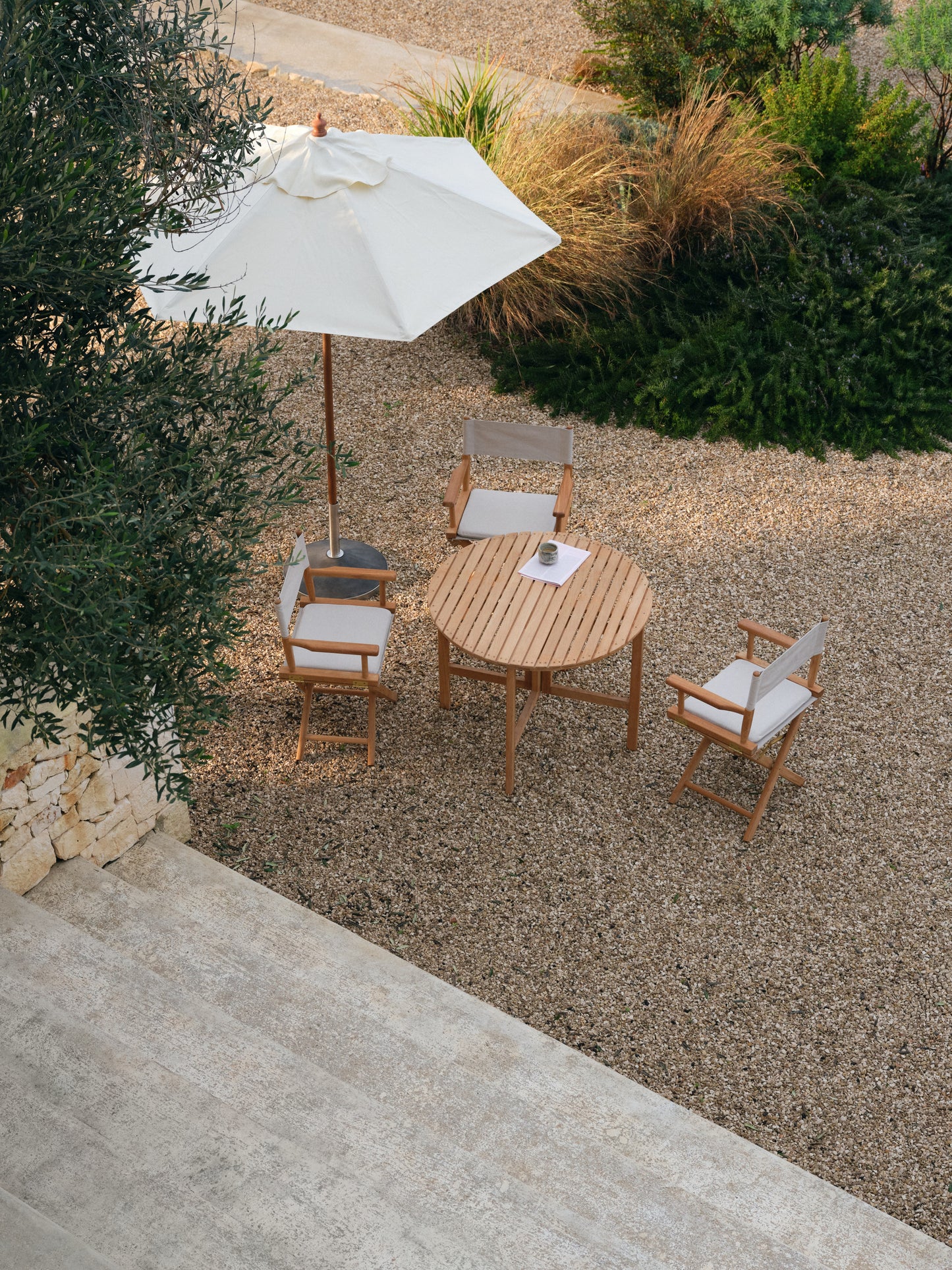 Fritz Hansen Messina parasol Ø210 cm Off White