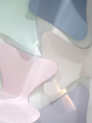 Fritz Hansen Series 7 vlinderstoel rainbow 7:14 AM Blue